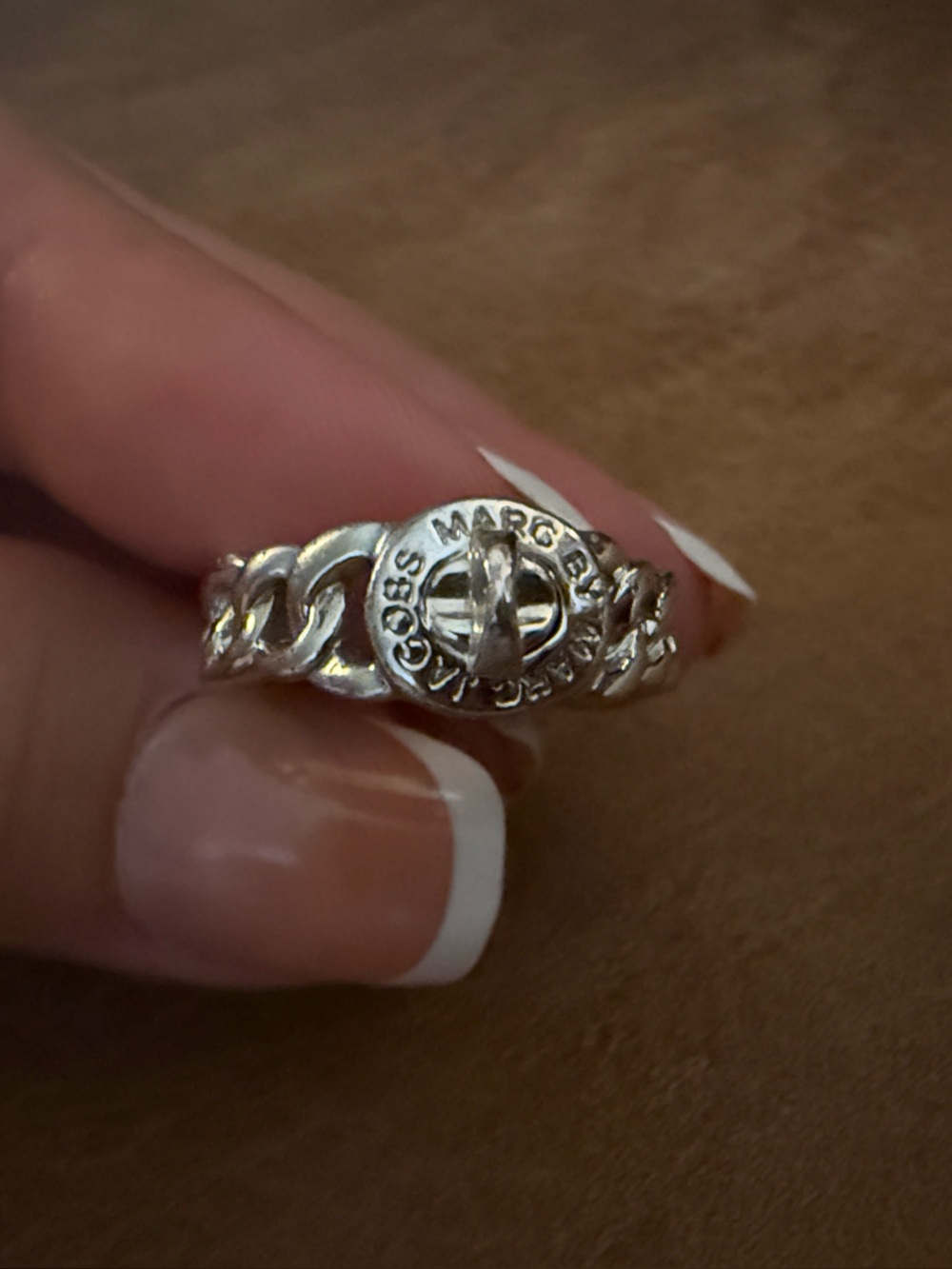 Marc Jacob’s Silver Chain Ring - Silver
